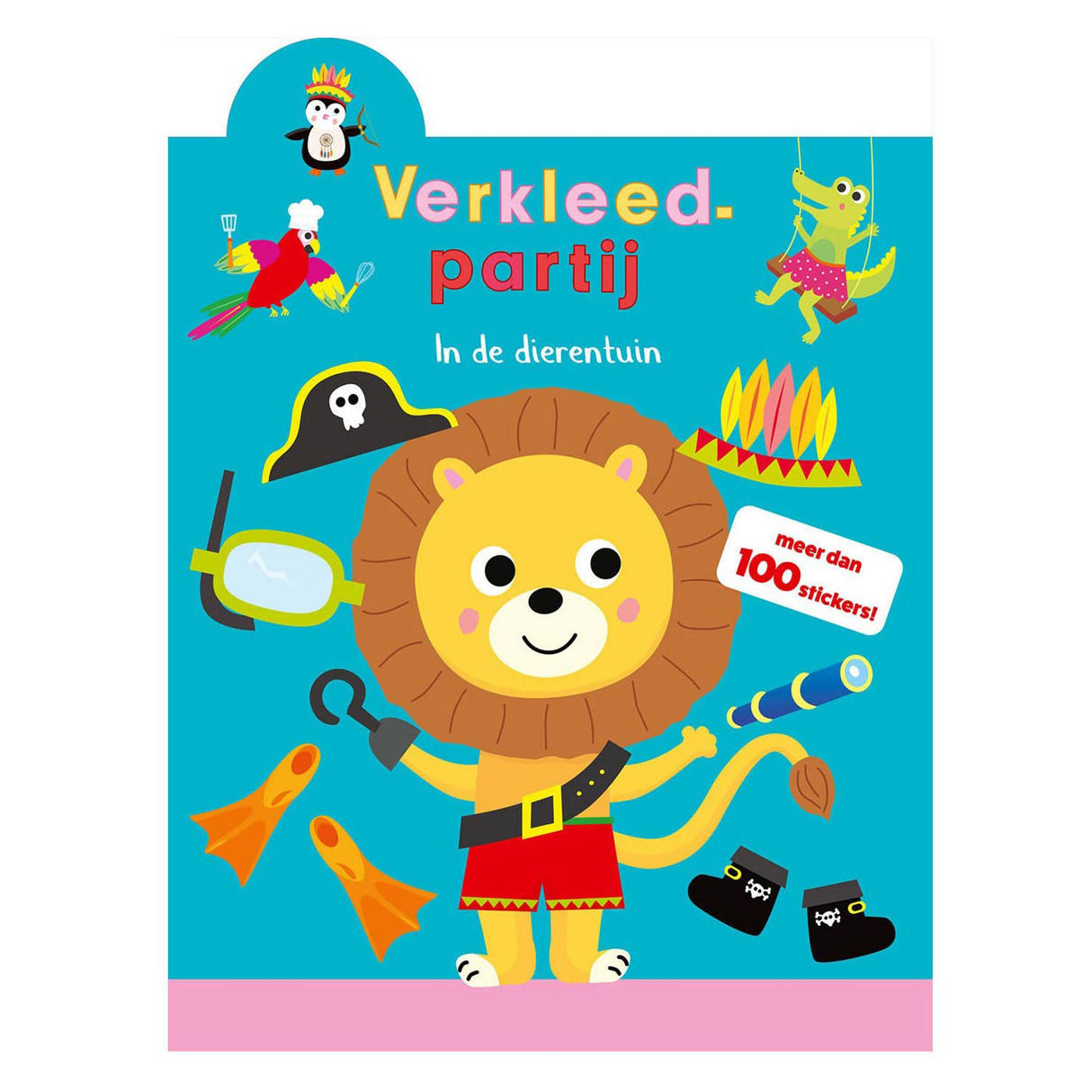 Buch Spezials Neemerland BV Dressing Party Stickerbook: Am Zoo