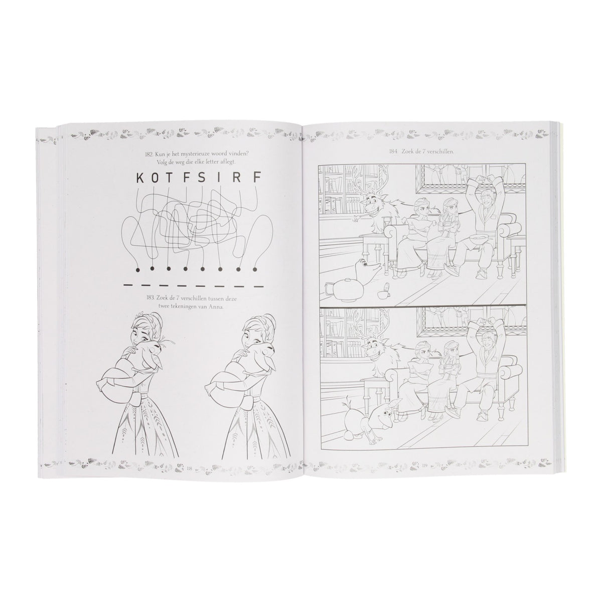 Boek specials nederland bv disney 365 spelletjesboek frozen