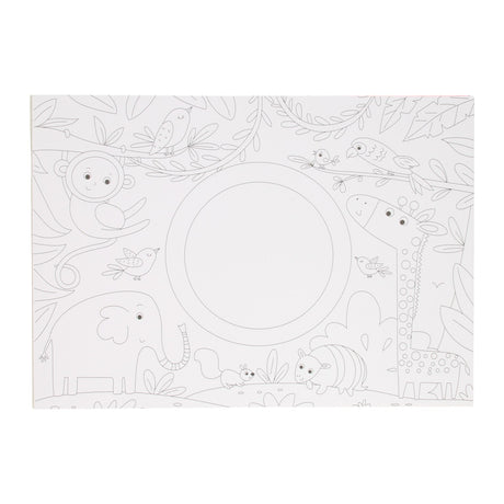Wins holland placemat kleurboek - jungle