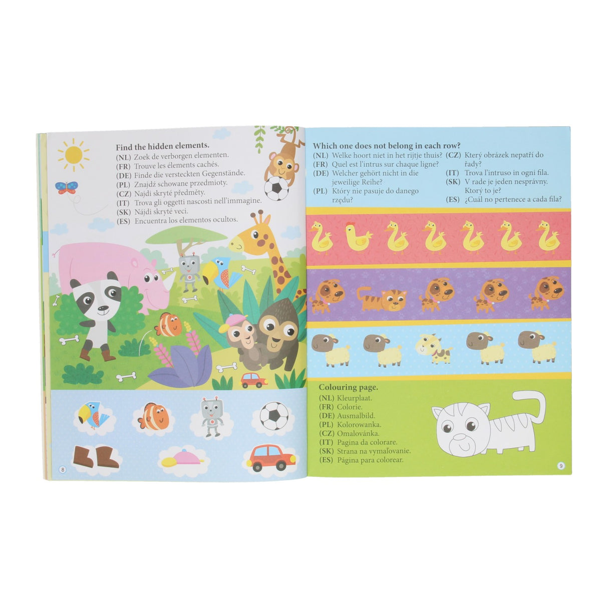 Wygrywa Holland Activity Book Jungle