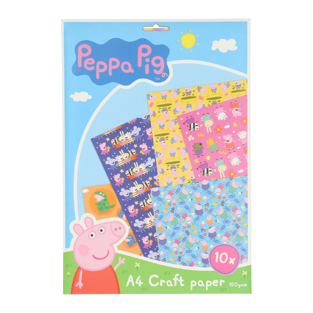 Carta artigianale Peppa Pig A4