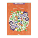 Gana Holanda I Color Mandala's Dinosaurs