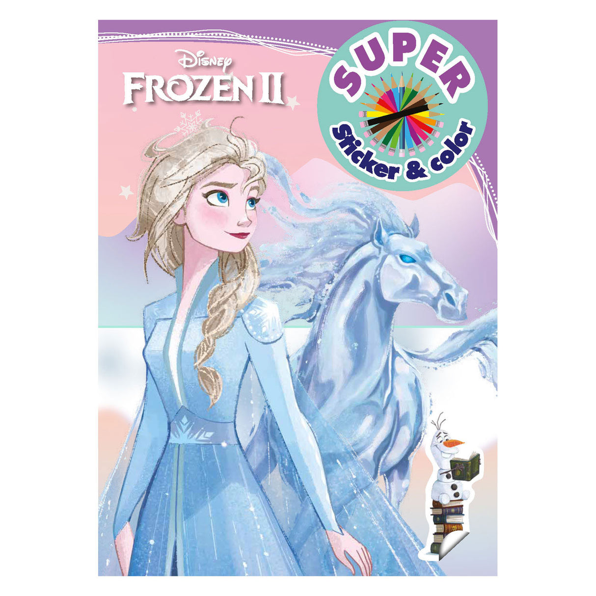 Book Specials Nederland BV Frozen Super Sticker Color Colorbook