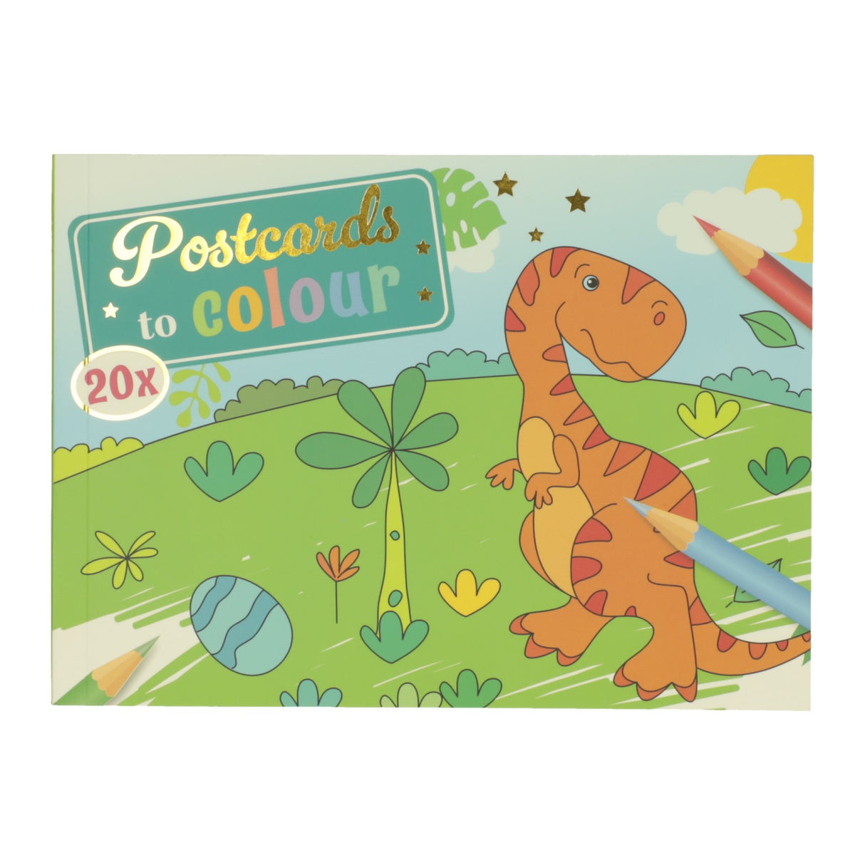 Vinner Holland Postcards Color Dinosaurus