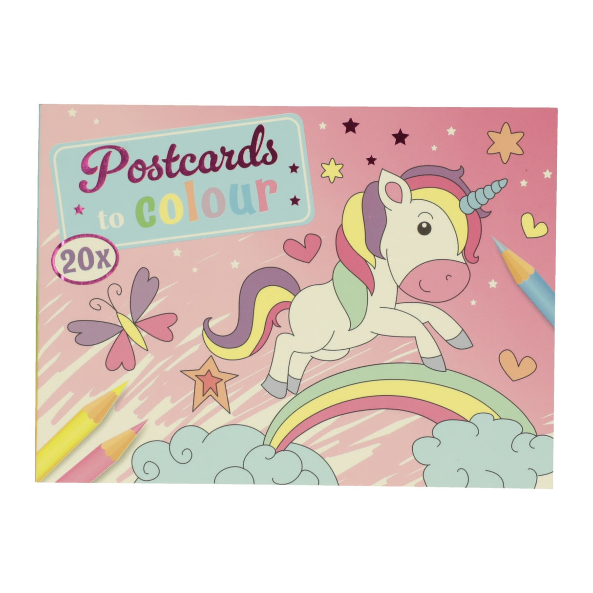 Gana Holanda Postales Color Unicornio