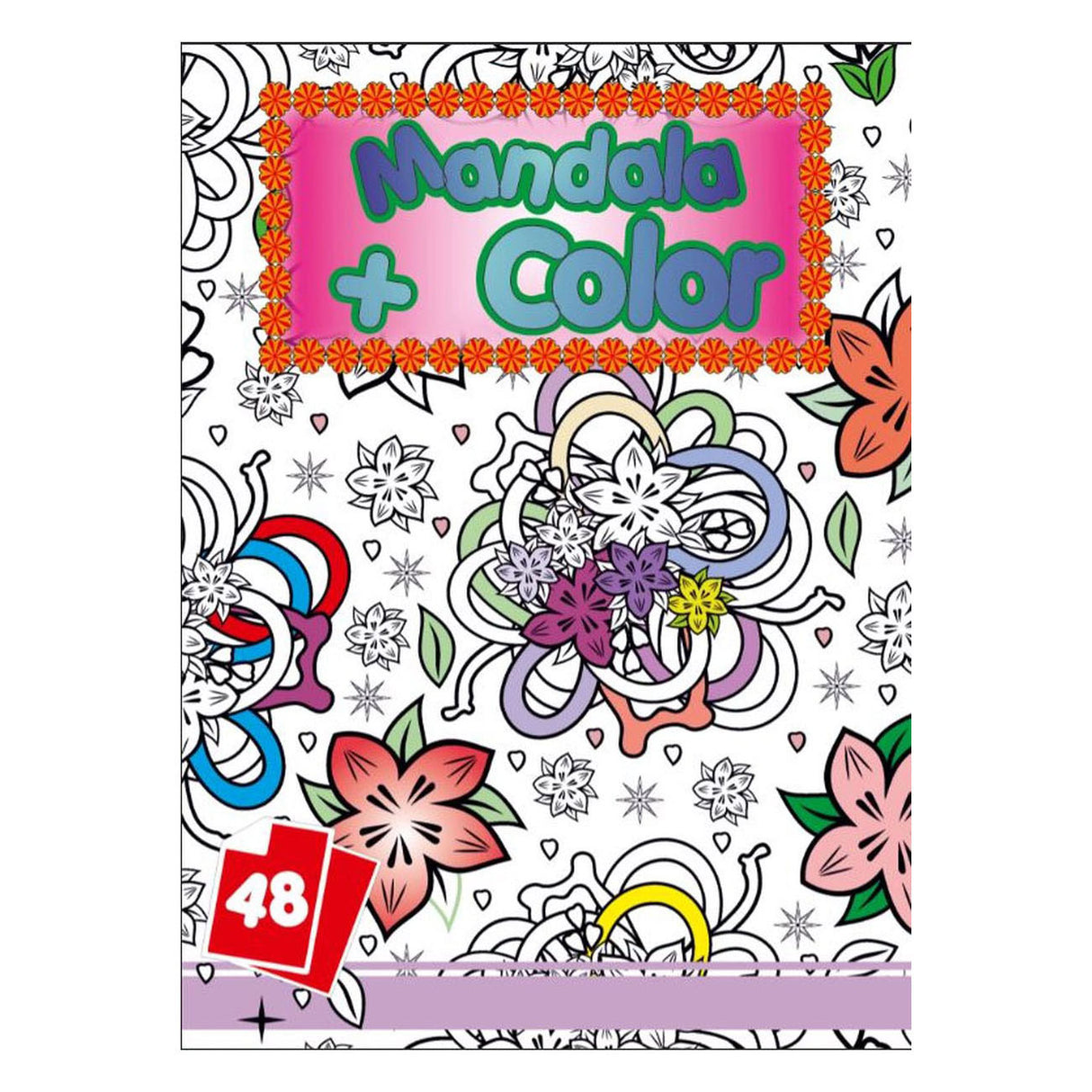 Vinner Holland Mandala Color Book, 48Pag