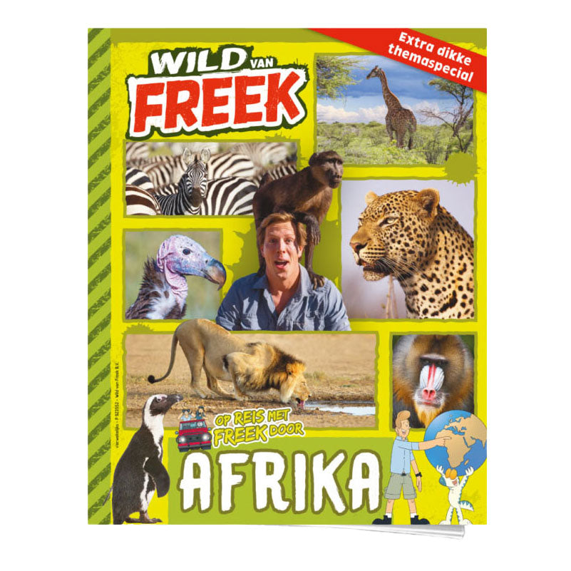 Libri speciali Nederland bv Wild di Freek on Travel Through Africa Book