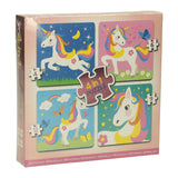 Vince l'Olanda 4in1 puzzle unicorno