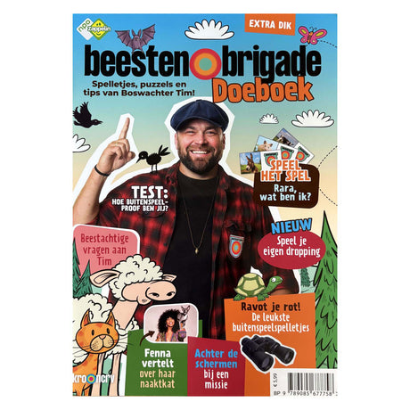 Boek specials nederland bv beestenbrigade doeboek - rara, wie ben ik?