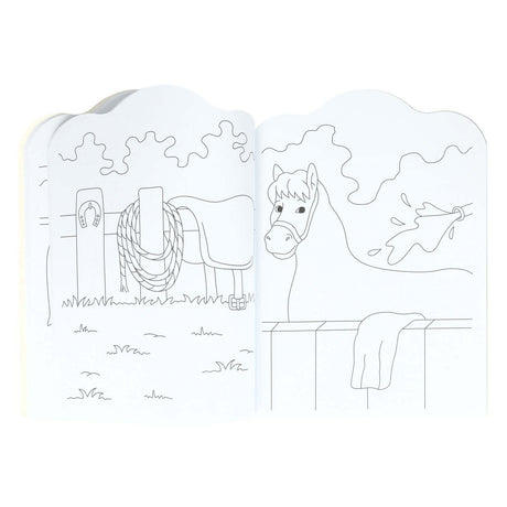 Wins holland kleurboek voor kinderen pony's en paarden, 96pag
