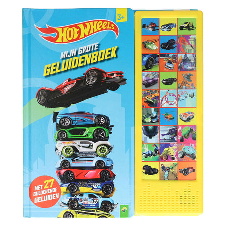 Wins holland mijn grote geluidenboek hot wheels - met 27 geluiden
