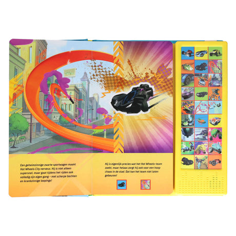 Wins holland mijn grote geluidenboek hot wheels - met 27 geluiden