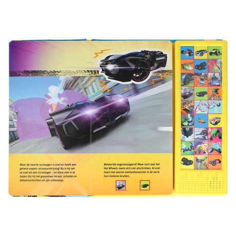 Wins holland mijn grote geluidenboek hot wheels - met 27 geluiden