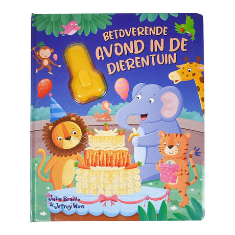 Wins holland kartonboek met zaklamp dierentuin - 3jr.