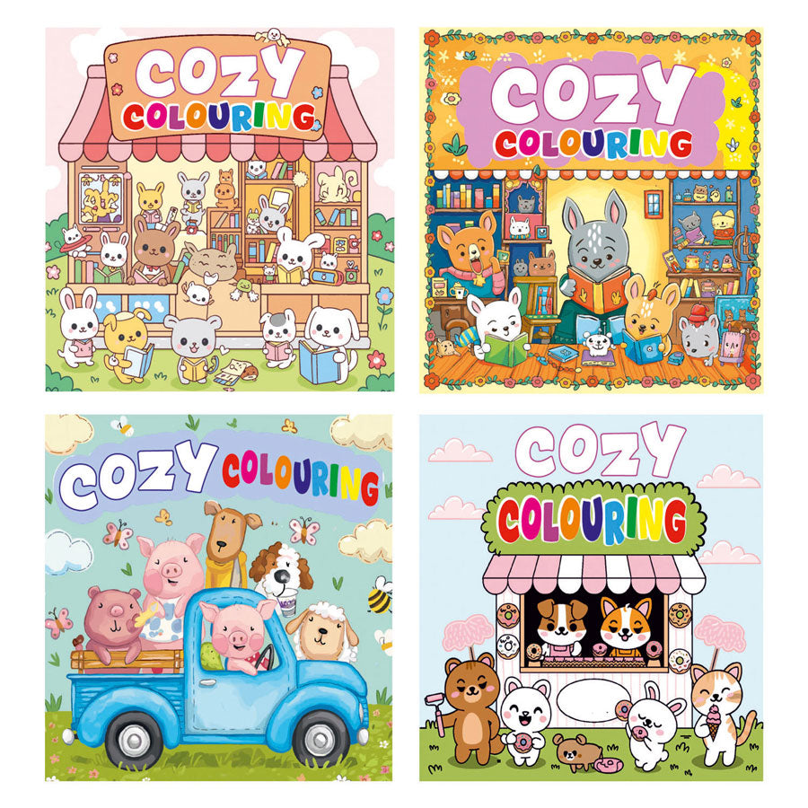 Boek specials nederland bv cozy kleurblok - 96pag.