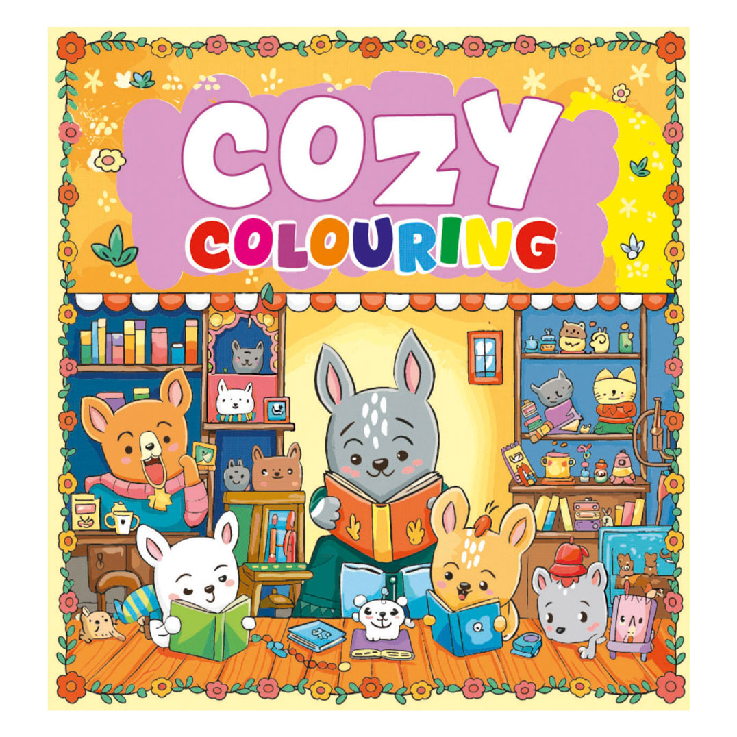 Boek specials nederland bv cozy kleurblok - 96pag.
