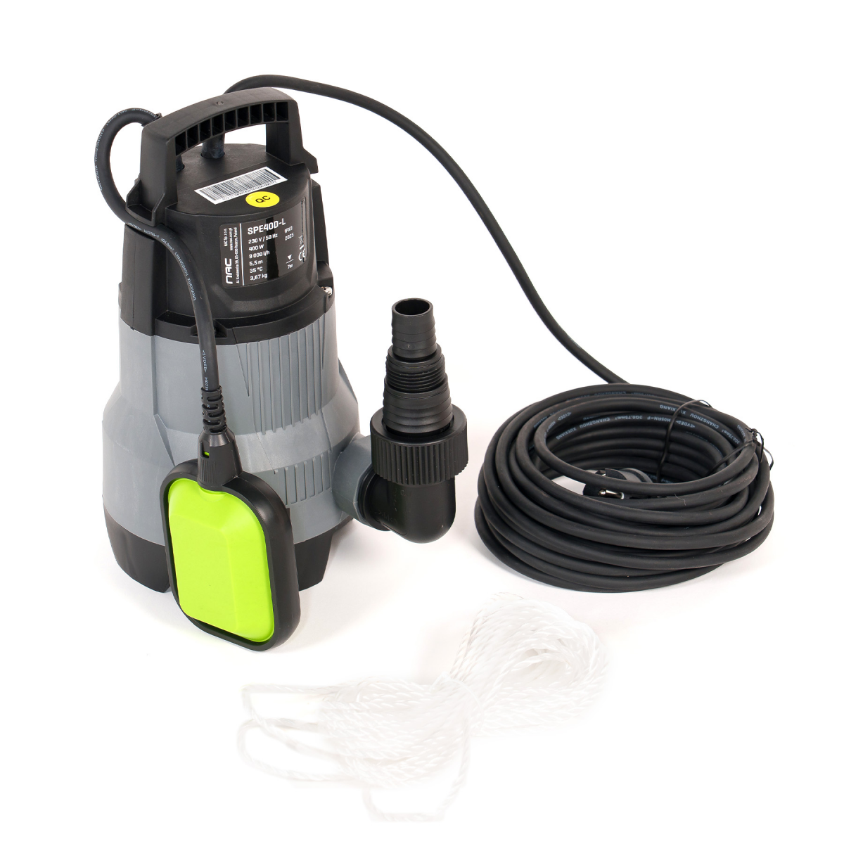 Nac waterpomp vuil 400w spe40d-l .