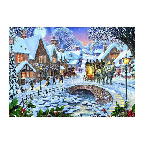 Rebo publishers legpuzzel winter village - 1000st.