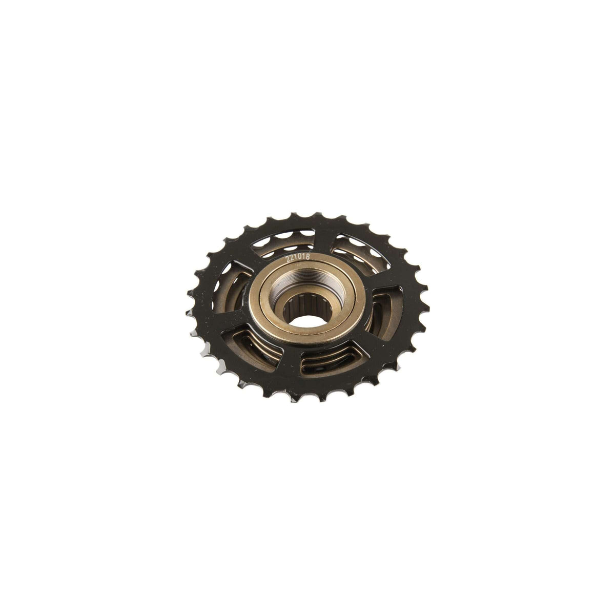 Primax e freewheel 7 speed 14-28t zwart-bruin in box