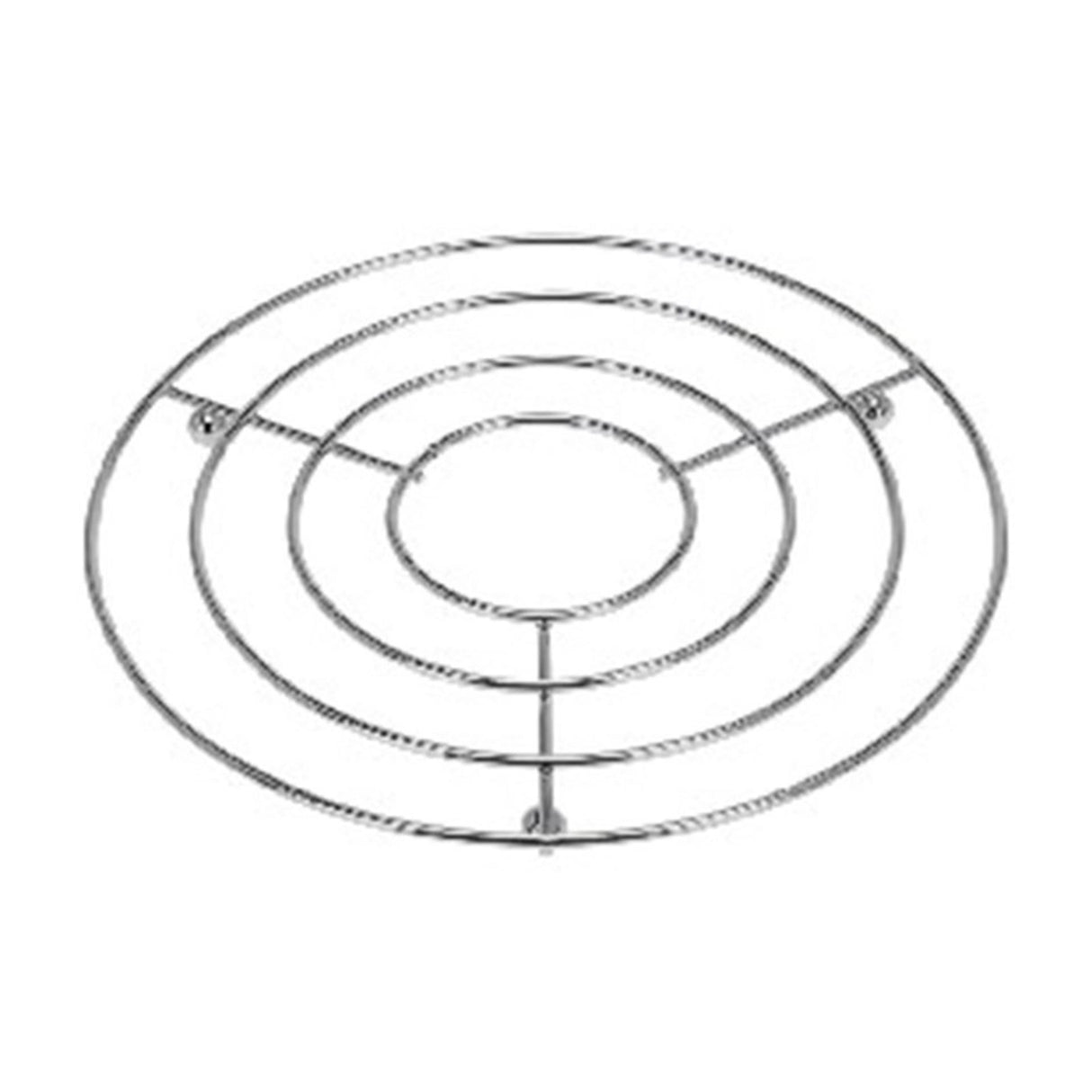 Excellent houseware onderzetter chroom 20cm
