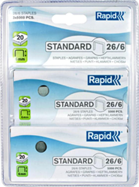 Rapid 1068460 - 26 6mm nieten standaard 26 6mm nieten standaard | 1 stuks