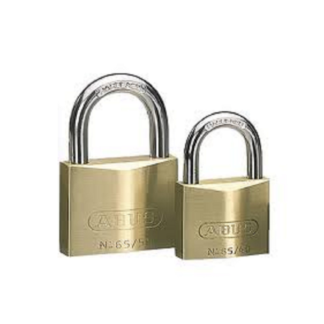 ABUS PADLOCK 65 40 mm zámek zlatého klíče 5 cm