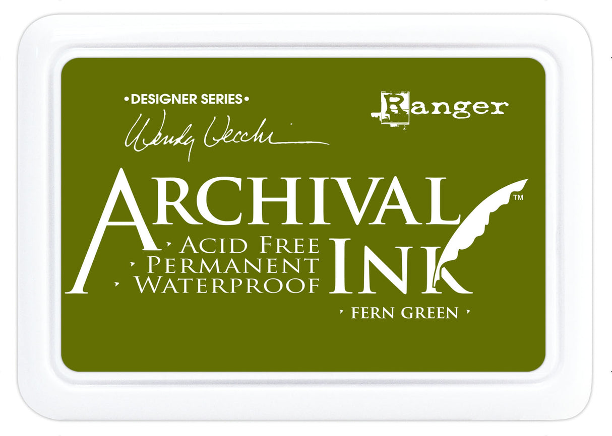 Ranger ink ranger • archival ink pad fern green