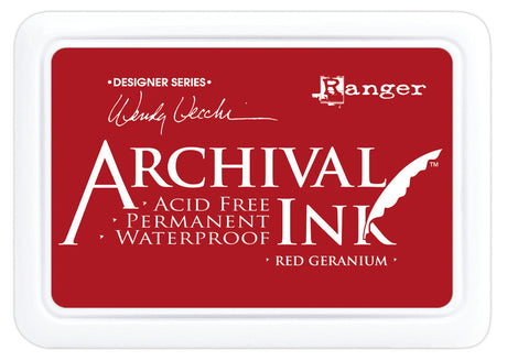 Ranger ink ranger • archival ink pad red geranium