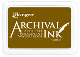 Ranger ink ranger • archival ink pad coffee