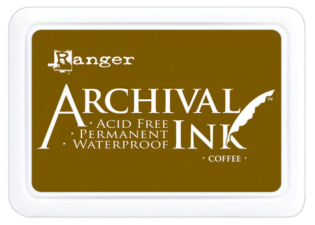 Ranger ink ranger • archival ink pad coffee