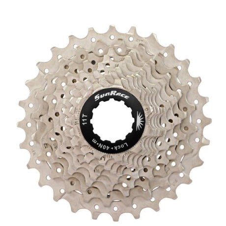 SunRace cassette 10 speed 11-28t. csrs0 zilver alu spider