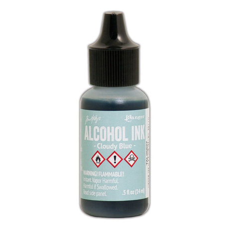 Ranger ink ranger • tim holtz alcohol ink cloudy blue 14ml