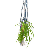 No brand in the mood collection pothouder blauw macrame 110 cm | 6 stuks