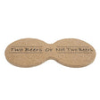 No brand onderzetter two beers s4 kurk 19x9,5x0,6cm | 6 stuks