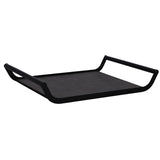 No brand dienblad flo grijs 37 cm | 4 stuks