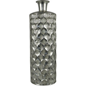 No brand vaas zilverkleurig 57 cm | 2 stuks