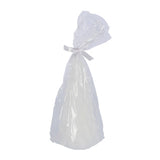No brand kaars boom white 10x10x20cm | 4 stuks