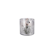 No brand ptmd theelichthouder winty white xl 15 cm | 2 stuks
