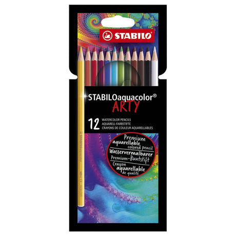 Abi stlo aquacolor potloden etui a 12 stuks