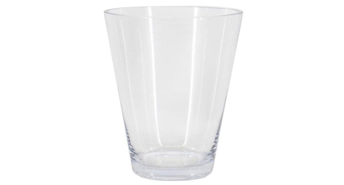 Vaas konisch d17 h20cm cold cut helder