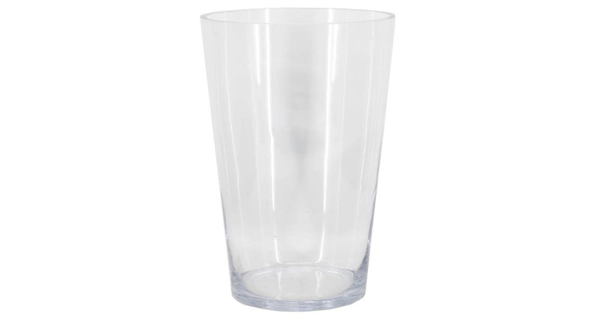 Vaas konisch d24 h35cm cold cut helder