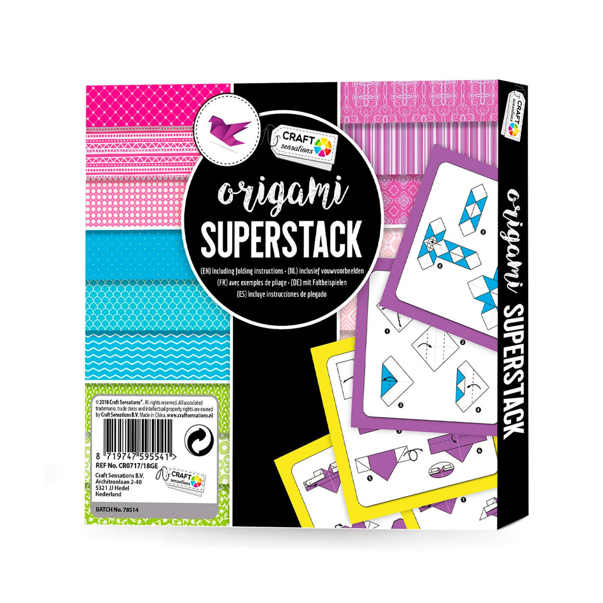 Creative Craft Group Origami Superpack, 180vel