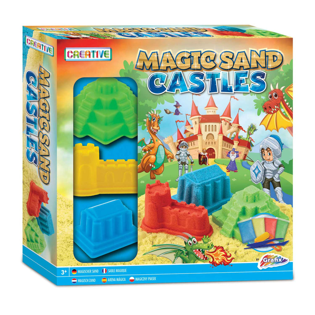 Set Grafix Magsich Sand Castle