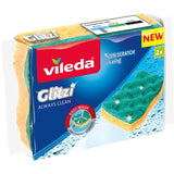 Vileda 1066630 - schuurpons glitzi always clean | 16 stuks