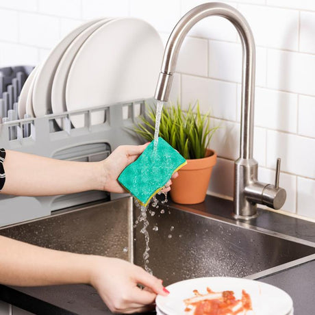 Vileda 1066630 - schuurpons glitzi always clean | 16 stuks
