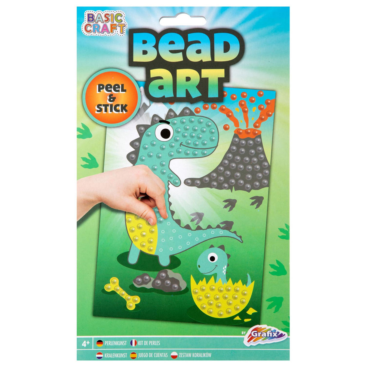 Grafix Craft set perle art dino