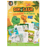 Creative Craft Group Colours Activity Book Dino, 64Pag.