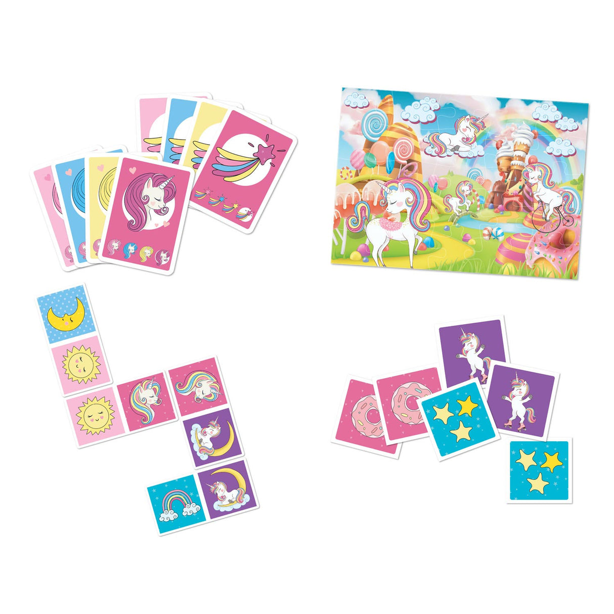 Grafix Game Box 4in1 Unicornio