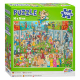 Grafix nohou puzzel Comic Whent Center, 1000st.