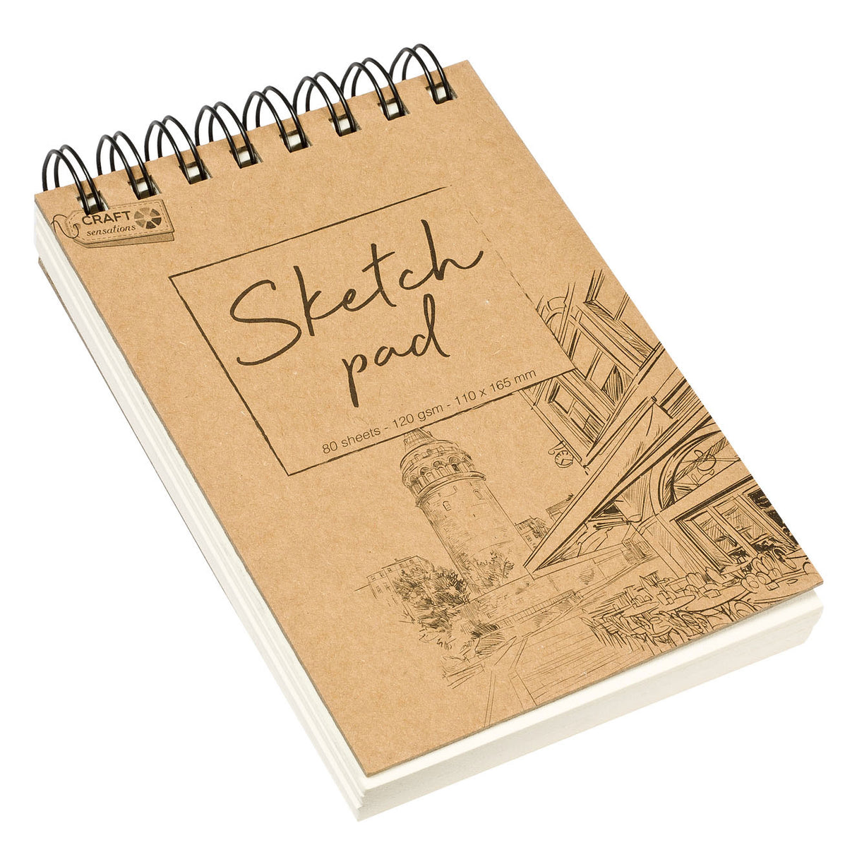 Creative craft group sketchpad, 80 sheets